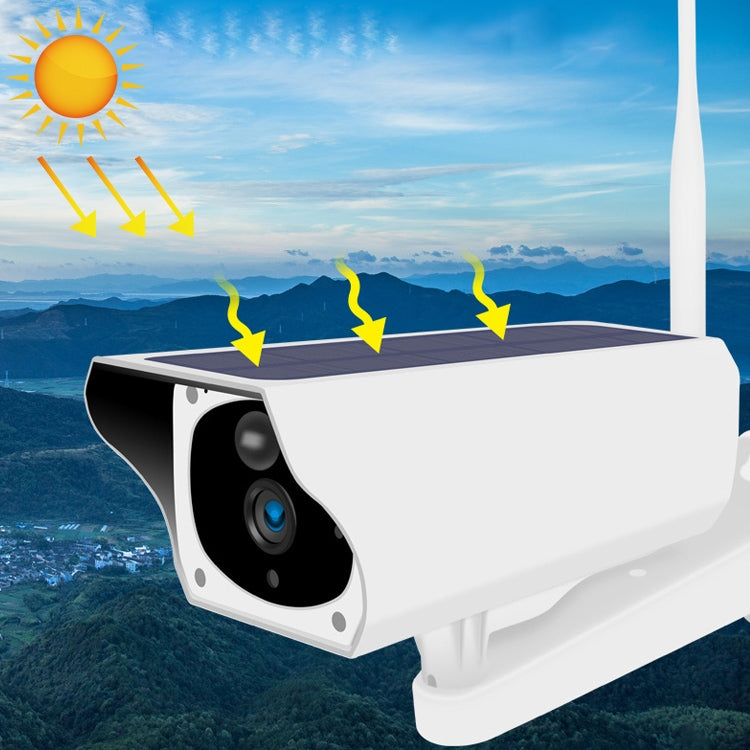 T1-2 2 Megapixel WiFi Version IP67 Waterproof Solar HD Monitor Camera without Battery & Memory, Support Infrared Night Vision & Motion Detection / Alarm & Voice Intercom & Mobile Surveillance, WiFi Version T1-2 2 Megapixel WiFi Version IP67 Waterproof Solar HD Monitor Camera without Battery & Memory, Support Infrared Night Vision & Motion Detection / Alarm & Voice Intercom & Mobile Surveillance, WiFi Version